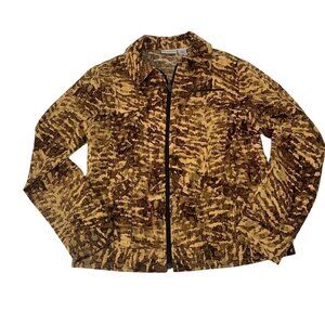 Zenergy By Chico’s Light Weight Zipper Jacket